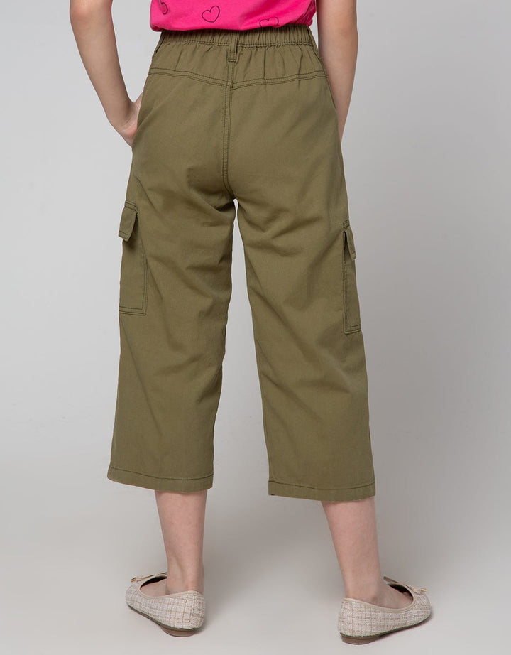 Nevada Long Pants Woven Kulot Cargo