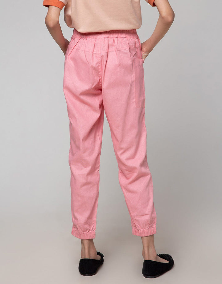Nevada Button Fly Celana Jogger Anak Perempuan