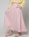 Nevada Frill Button Rok Anak Perempuan