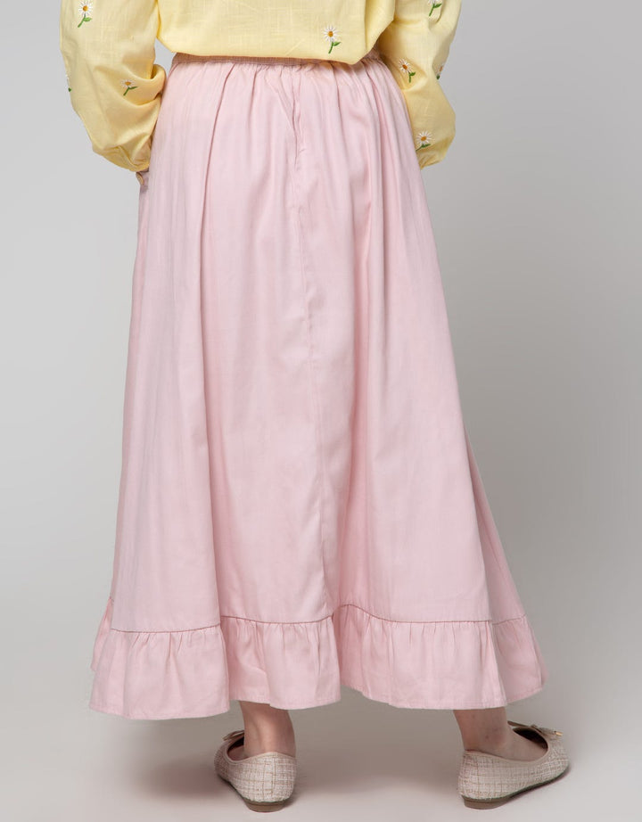 Nevada Frill Button Rok Anak Perempuan