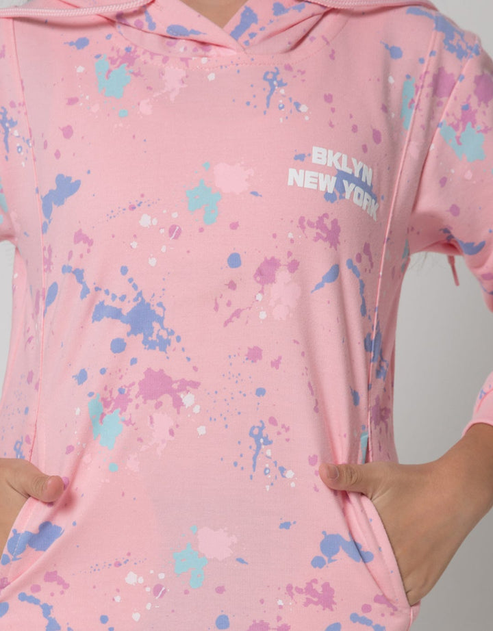 Nevada Splash Hoodie Sweater for Girls