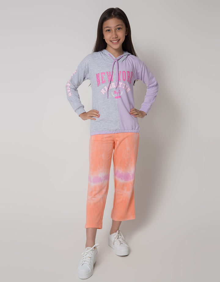 Nevada Print New York Girls Sweater
