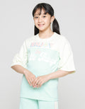 Nevada Cut Sewn Enjoy Print Girls T-Shirt