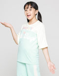 Nevada Cut Sewn Enjoy Print Girls T-Shirt