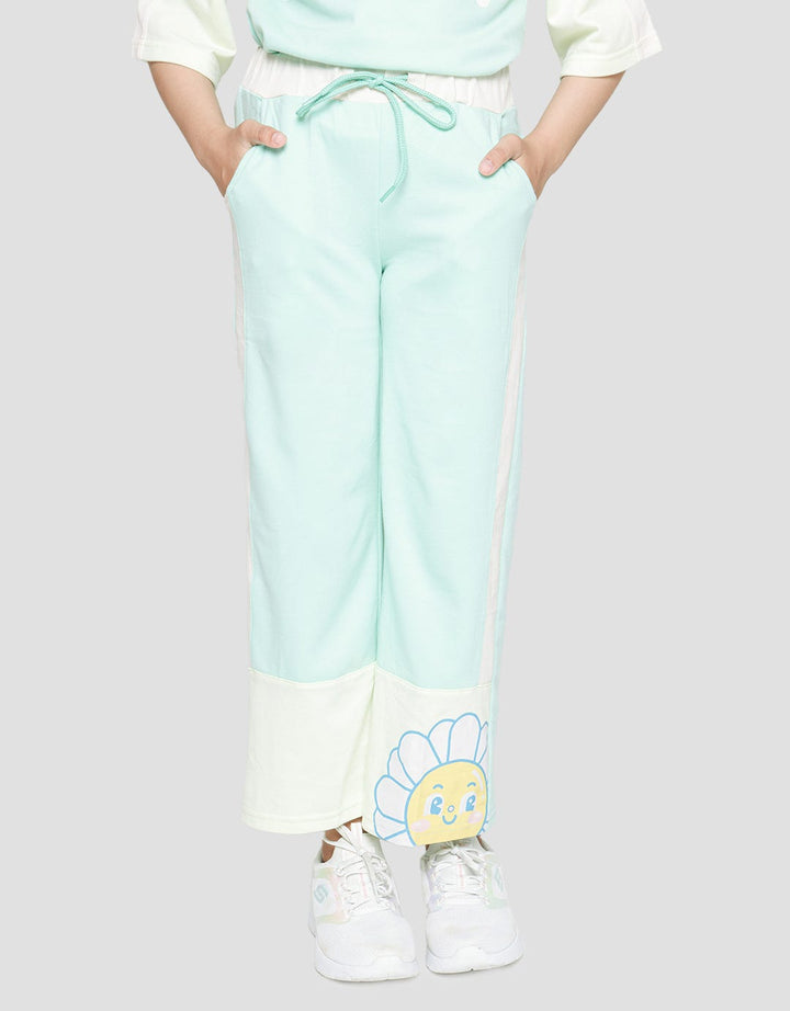 Nevada Jogger Knit Wide Leg Smile Daisy
