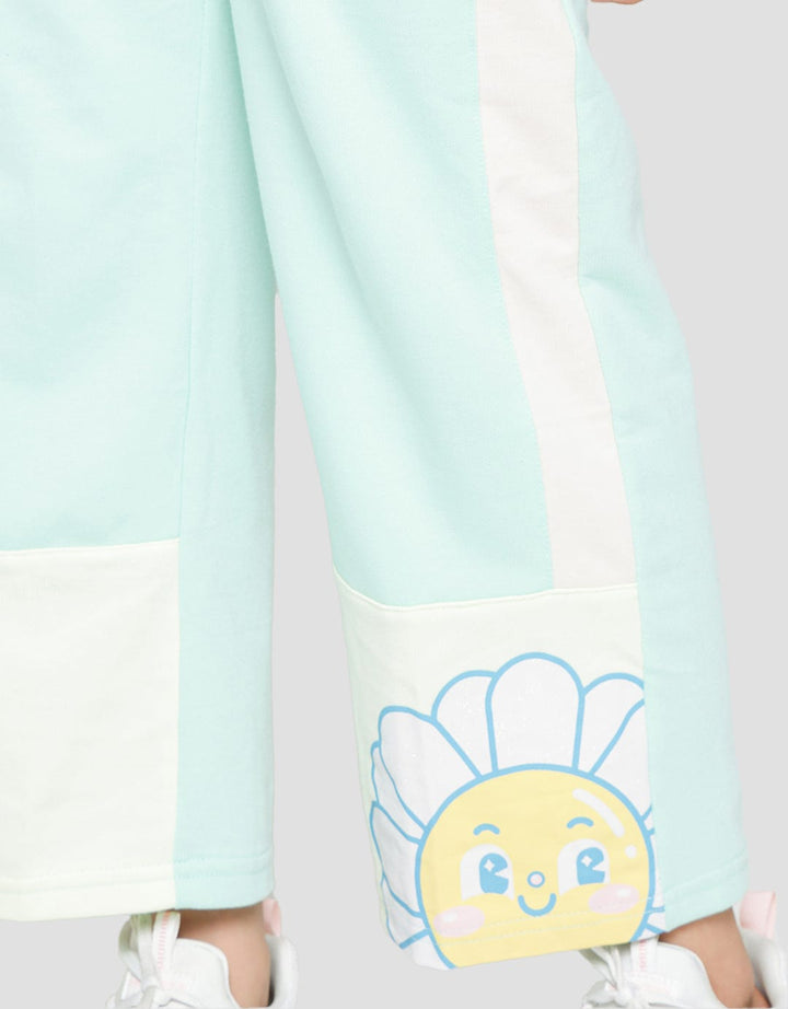 Nevada Jogger Knit Wide Leg Smile Daisy