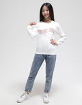 Nevada Basic Embro Positive Girls Sweater