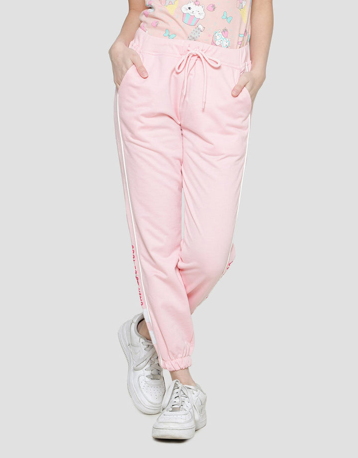 Nevada Word Print Girls Jogger Pants