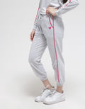Nevada Jogger Knit Pipping Embro Patch Love