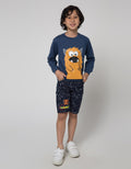 Little M Monster Sweater Anak Laki-laki