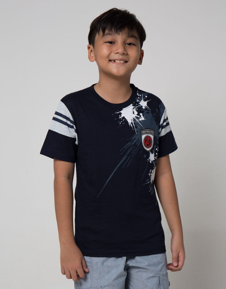 Marvel Patch Logo AVG Kaos Anak Laki-laki