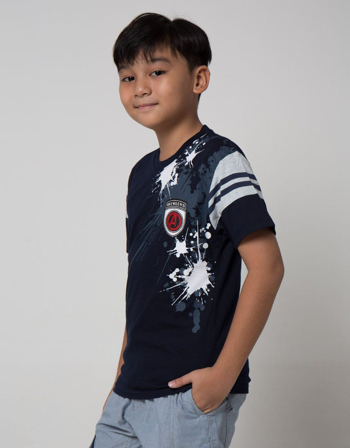 Marvel Patch Logo AVG Kaos Anak Laki-laki