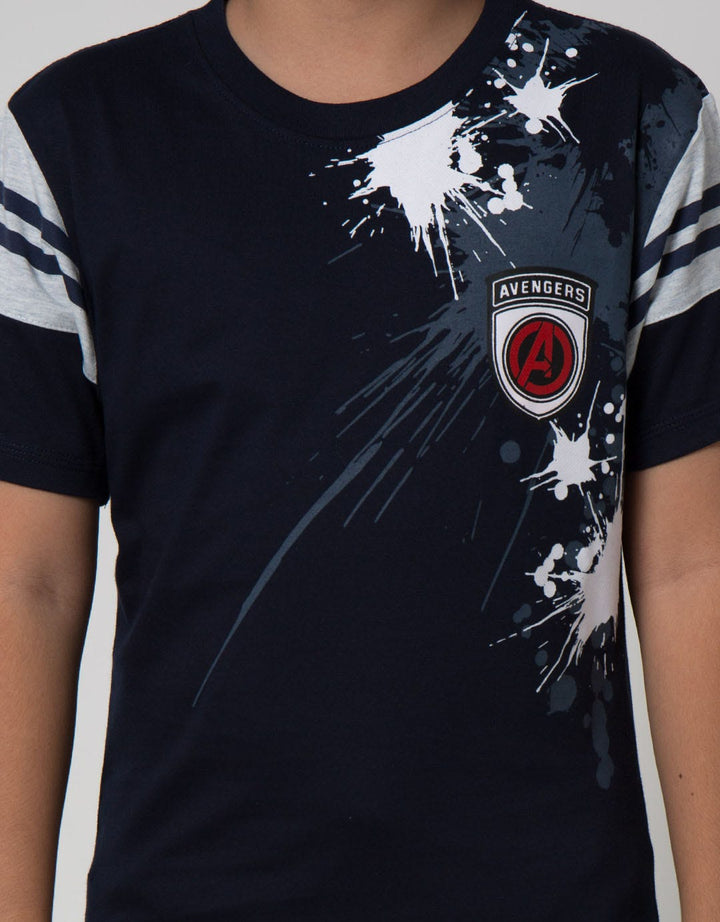 Marvel Patch Logo AVG Kaos Anak Laki-laki