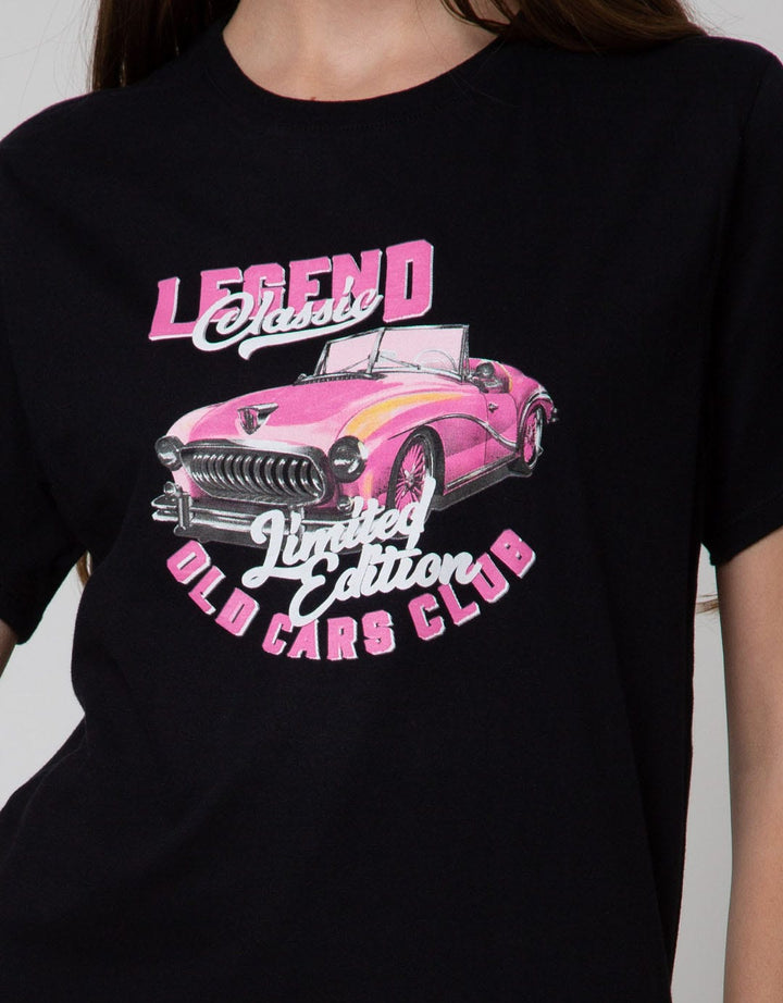 Nevada Short T-Shirt Solid Old Cars Club