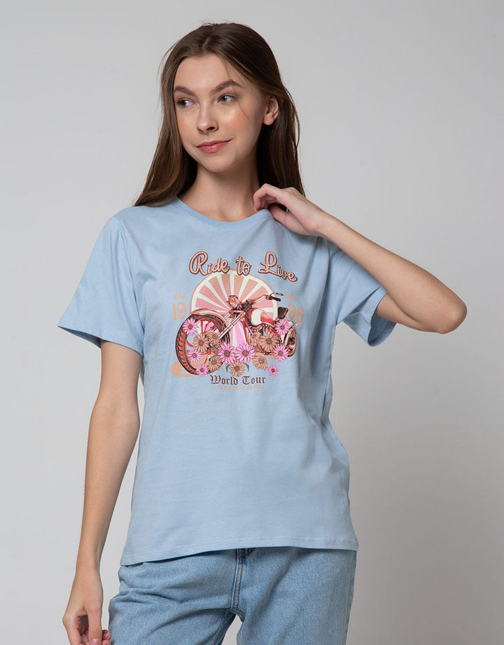 Nevada Short Sleeve Ride To Live T-Shirt