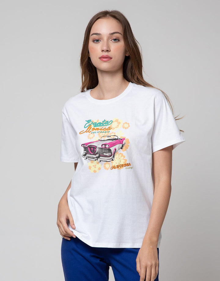 Nevada Santa Monica Kaos Wanita
