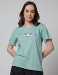 Nevada Short Sleeve T-Shirt Regular Anime Look Closer
