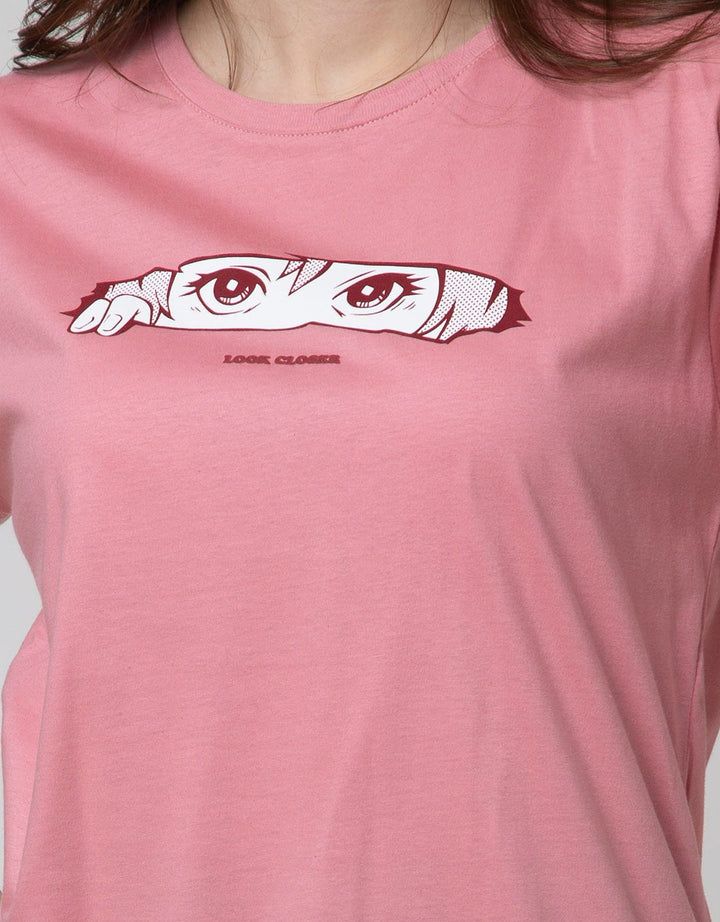 Nevada Short Sleeve T-Shirt Regular Anime Look Closer