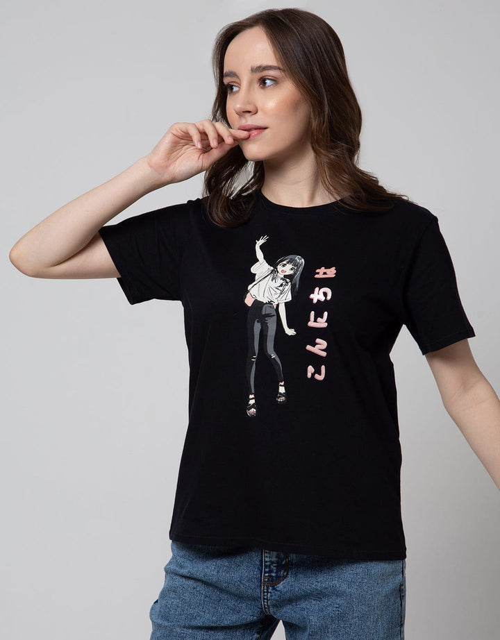 Nevada Short Sleeve T-Shirt Anime Cute Girl
