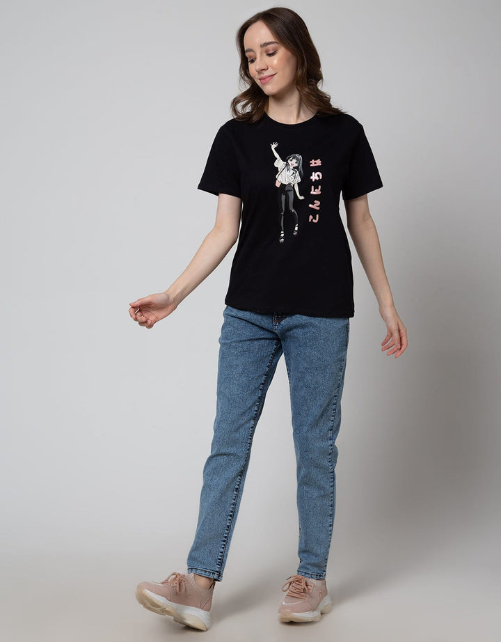Nevada Short Sleeve T-Shirt Anime Cute Girl