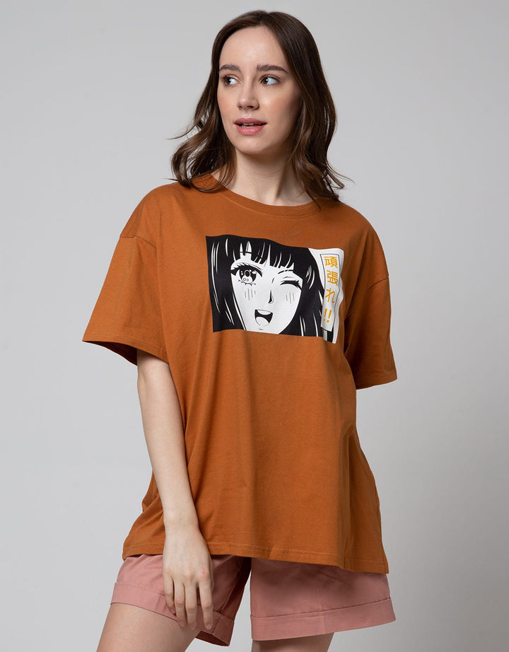 Nevada Short Sleeve T-Shirt Anime Cute Girl