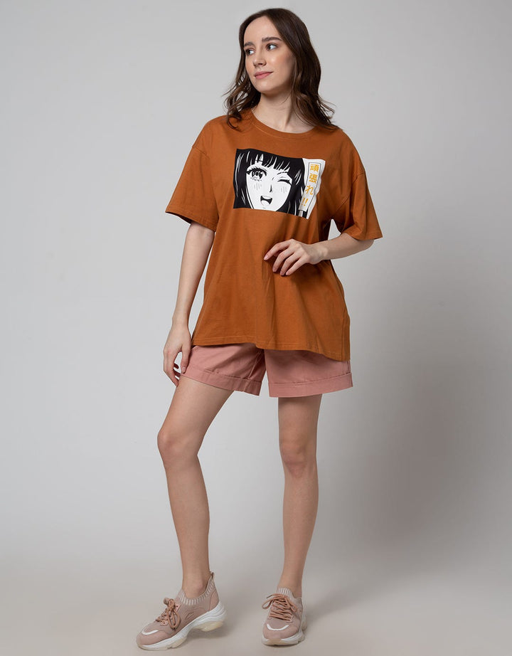 Nevada Short Sleeve T-Shirt Anime Cute Girl