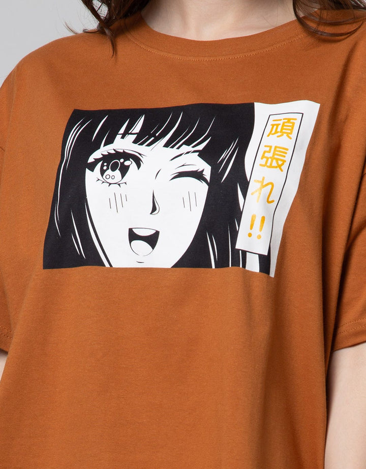 Nevada Short Sleeve T-Shirt Anime Cute Girl