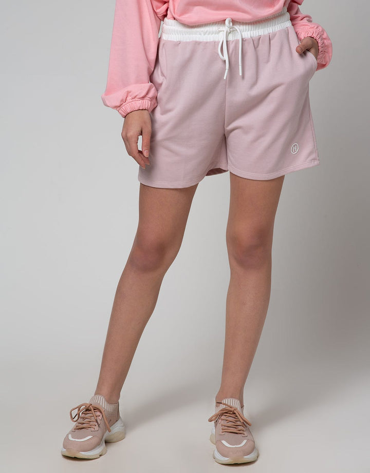 Nevada Terry Solid Celana Pendek Wanita