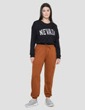 Nevada Terry Solid Women's Cargo Pants