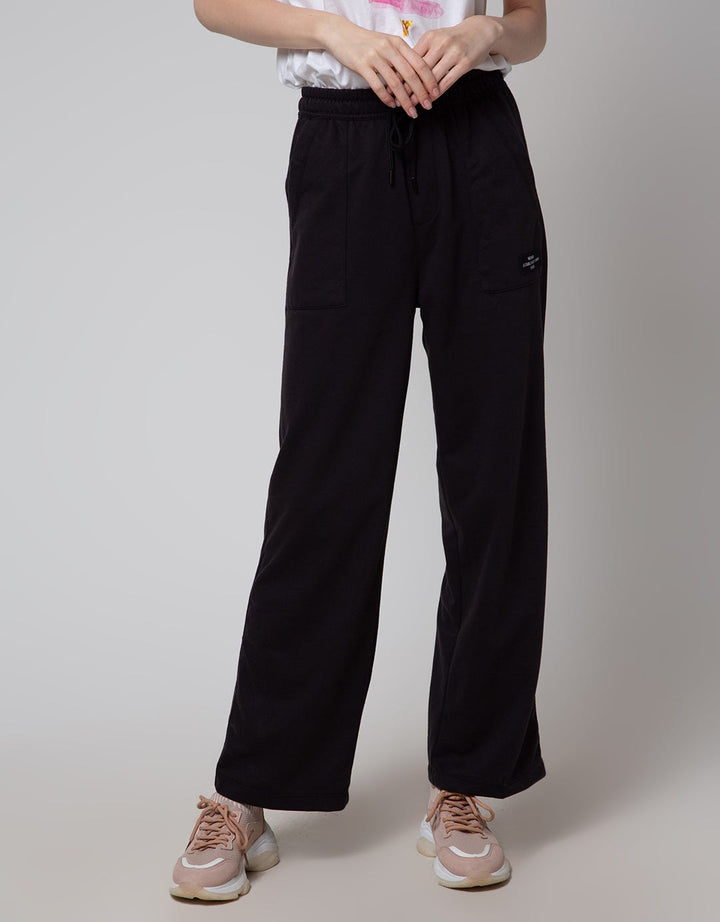 Nevada Long Pants Terry Patch Pocket Wide Leg