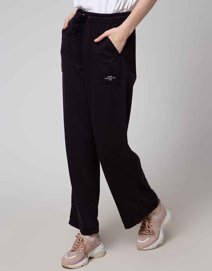 Nevada Long Pants Terry Patch Pocket Wide Leg