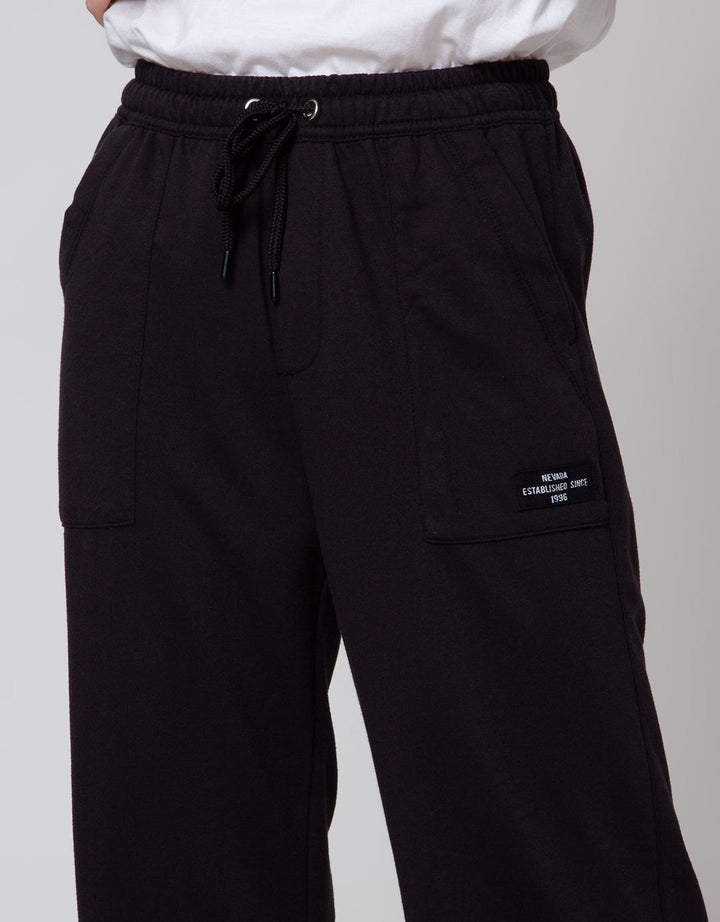 Nevada Long Pants Terry Patch Pocket Wide Leg