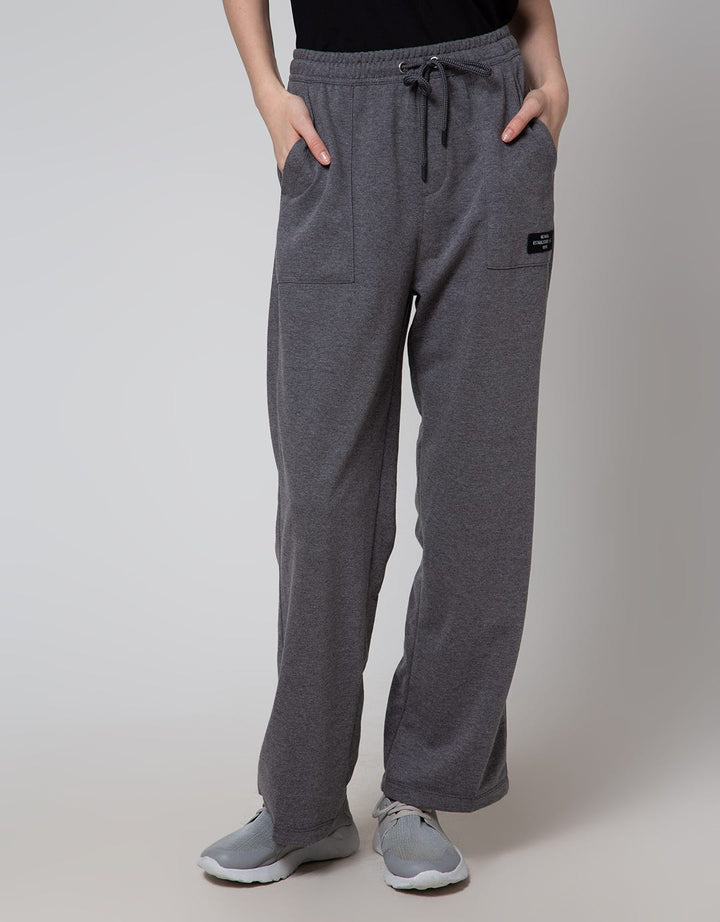 Nevada Long Pants Terry Patch Pocket Wide Leg