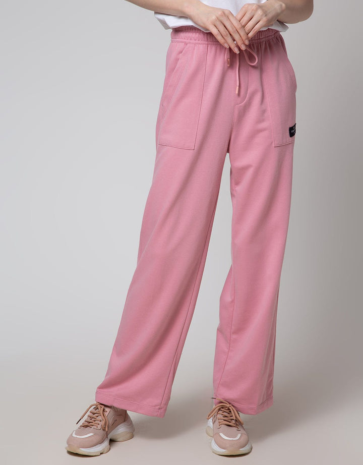 Nevada Long Pants Terry Patch Pocket Wide Leg