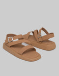 St. Yves Slip On Women Buckle Strap