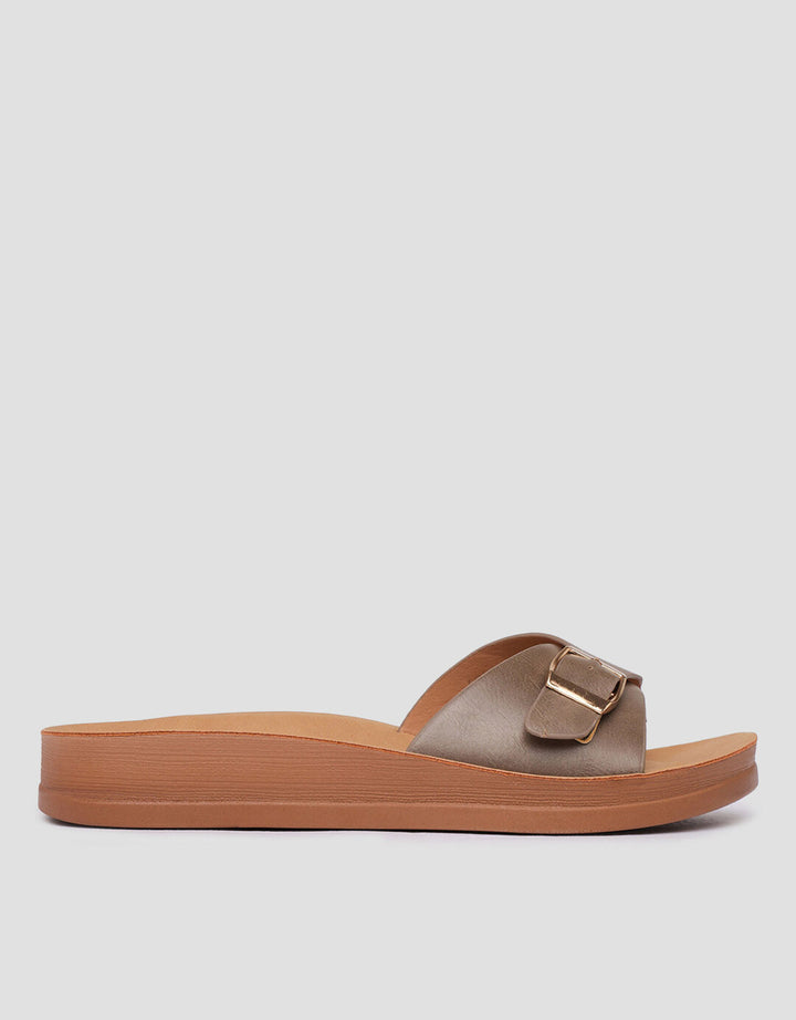 St. Yves Buckle Slipper Women's Sandals