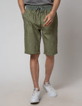 Nevada Short Pants Rib Bottom Print Abstract