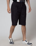 Nevada Short Pants Rib Bottom Print Abstract