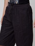 Nevada Short Pants Rib Bottom Print Abstract