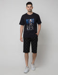 Nevada Short Pants Rib Print Palm