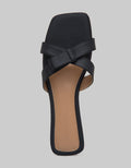 Connexion Slipper Sandals Women Cross Stripe Look