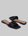 Connexion Slipper Sandals Women Big Strap Look