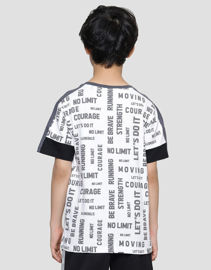 Nevada Sport CNS Print Word Kaos Anak Laki-laki