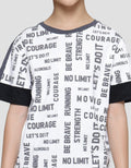 Nevada Sport CNS Print Word Kaos Anak Laki-laki