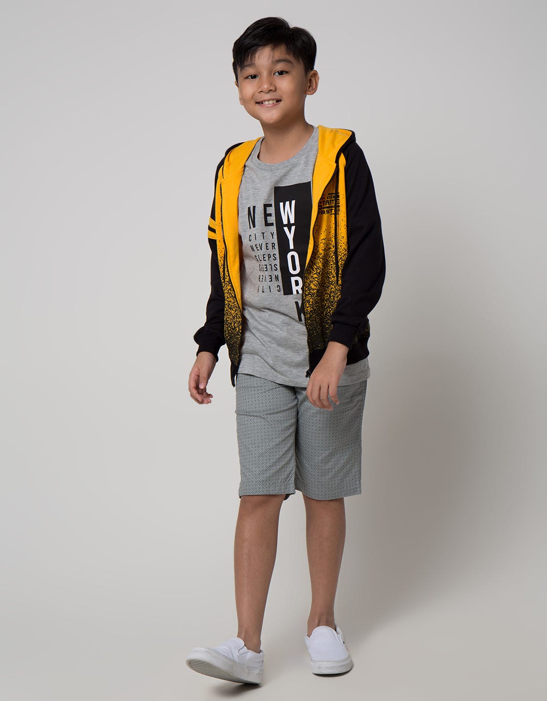 Nevada Sport Junior Jacket Knit Hoody Splash