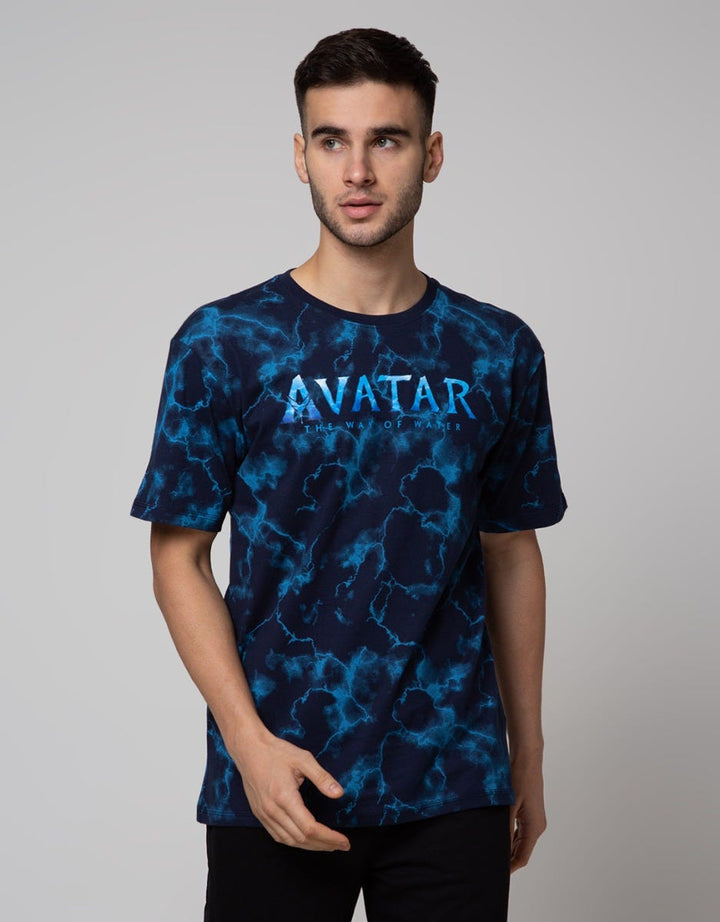 Nevada Short Sleeve T-Shirt Avatar Movie The Way Of Water Tie Dye