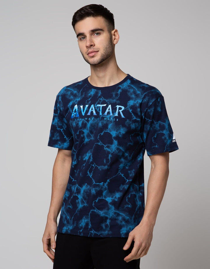 Nevada Short Sleeve T-Shirt Avatar Movie The Way Of Water Tie Dye