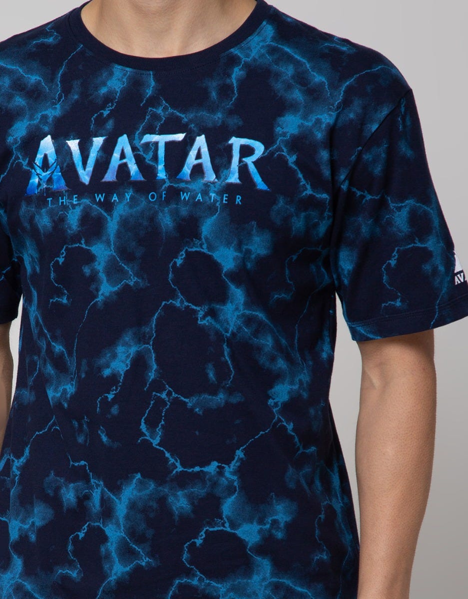 Nevada Short Sleeve T-Shirt Avatar Movie The Way Of Water Tie Dye