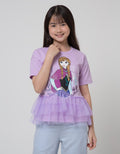 Disney Short Sleeve T-Shirt Terry Tulle Frozen Find