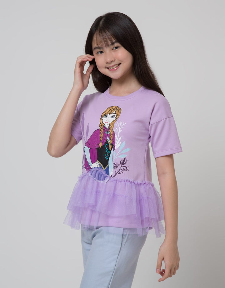Disney Short Sleeve T-Shirt Terry Tulle Frozen Find